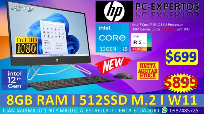 COMPUTADORA TODO EN UNO HP I5