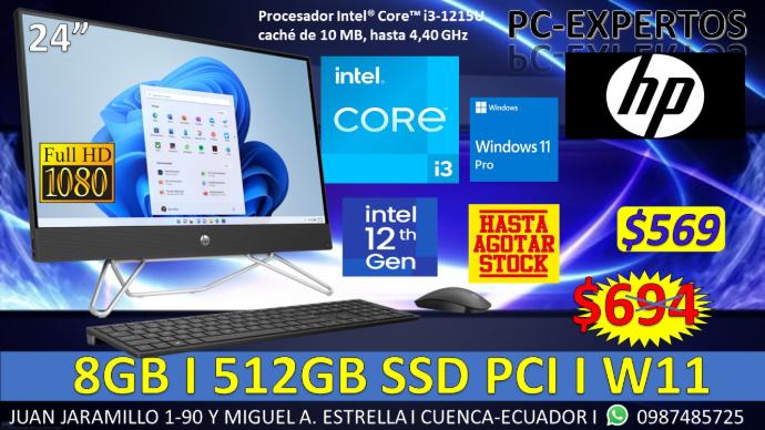 COMPUTADORA TODO EN UNO HP COREI3